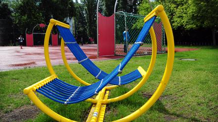 Auf dem Schulhof der Grundschule an der Geißenweide spielten bisher Kinder. Nun soll der Hof einem Neubau weichen.