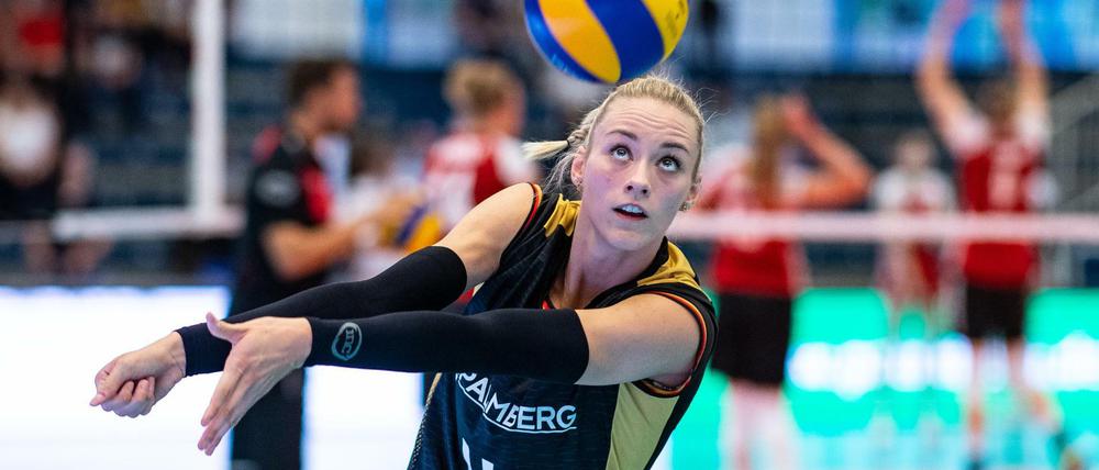 Auf sie kommt es an: Louisa Lippmann zeigte gegen Belgien eine starke Leistung.