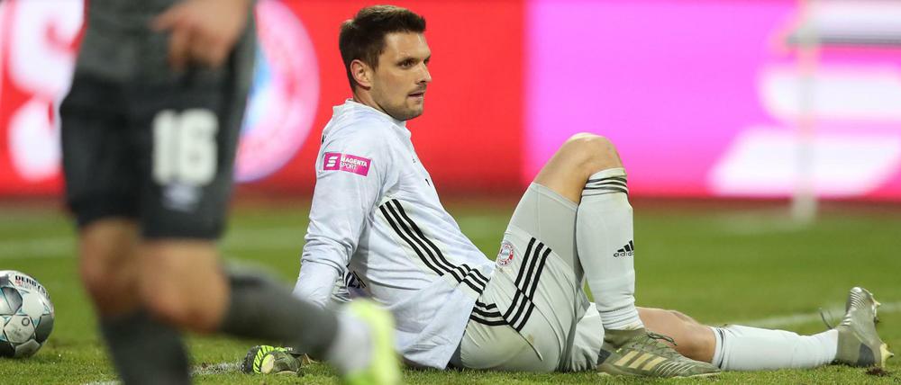 Arm dran. Sven Ulreich und die Bayern kamen in Nürnberg unter die Räder.