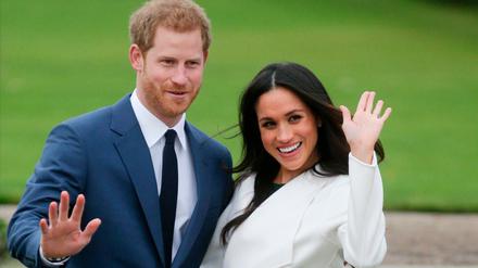 Auf dem Absprung: Prinz Harry und Ehefrau Meghan Markle (Archivbild von 2017)