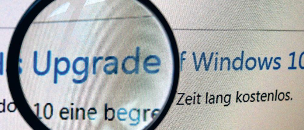 Microsoft rät zum Upgrade auf Windows 10. Für die meisten Nutzer von Windows 7 lautet der Rat: Meistens lohnt sich das.