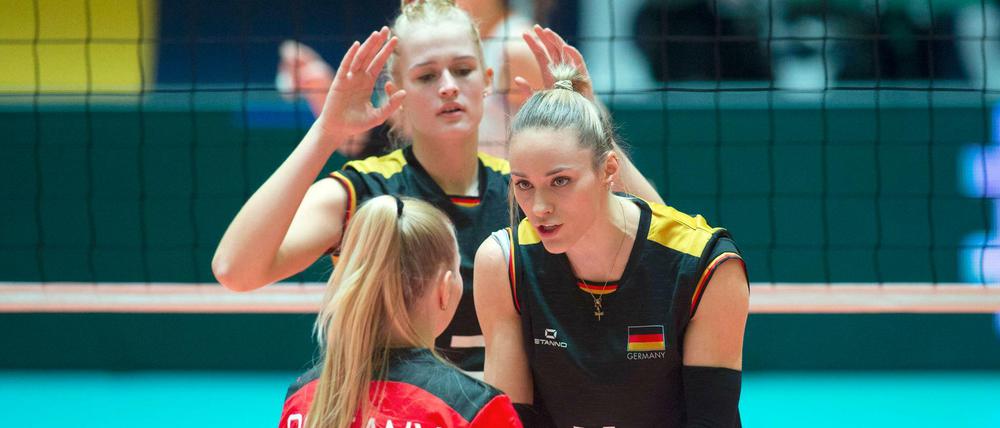 Es hat nicht gereicht für Louisa Lippmann (re.) und ihre Teamkolleginnen. 
