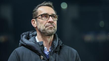 Manager Michael Preetz will bei Hertha auch mal auf die Bremse treten. 