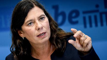 Bildungssenatorin Sandra Scheeres (SPD). 