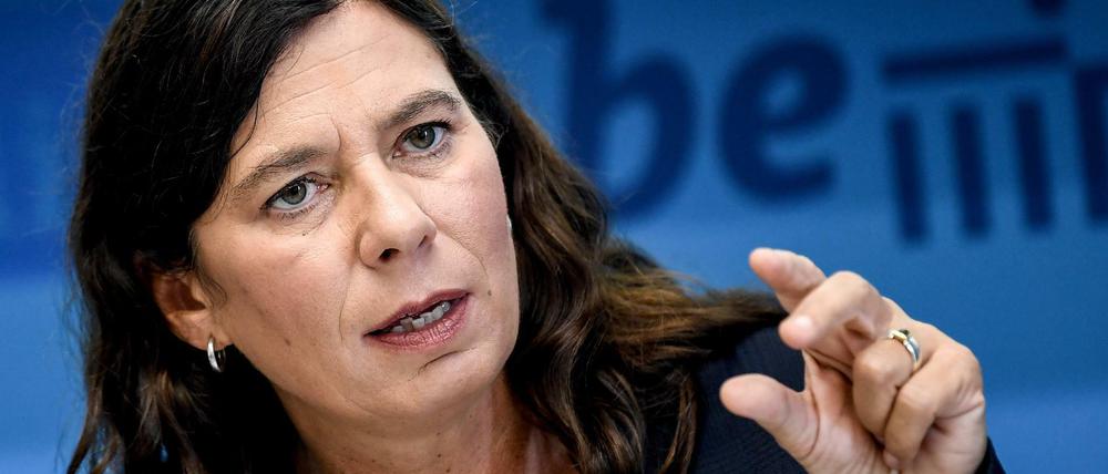 Bildungssenatorin Sandra Scheeres (SPD).