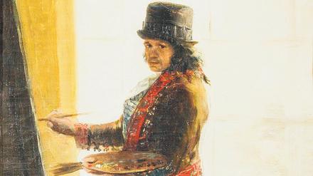 Skeptischer Blick eines Hofkünstlers. Goyas Selbstporträt von 1785 kam aus Madrid nach Hamburg.