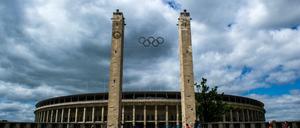 Das Berliner Olympiastadion. Hier soll im Juni ein Demokratie-Festival stattfinden.