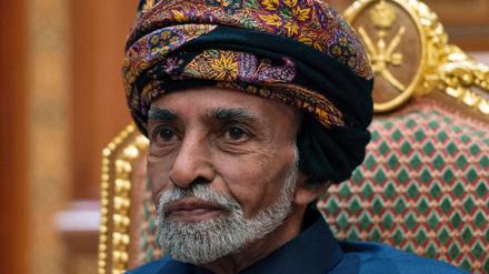 Der verstorbene Sultan von Oman: Kabus bin Said.