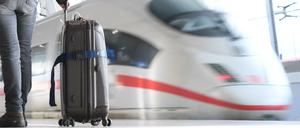 Ein Randalierer sorgte für Probleme in einem ICE.