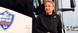 Blick voraus. Hertha-Trainer Jürgen Klinsmann zieht eine positive Bilanz des Trainingslagers.