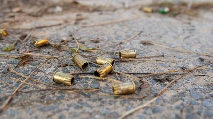 Reste der Party. Silvester wurde häufig mit Schreckschusswaffen herumgeballert.