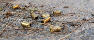 Reste der Party. Silvester wurde häufig mit Schreckschusswaffen herumgeballert.