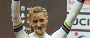 Tschüss. Miriam Welte fährt noch einmal ein paar Runden in Berlin.