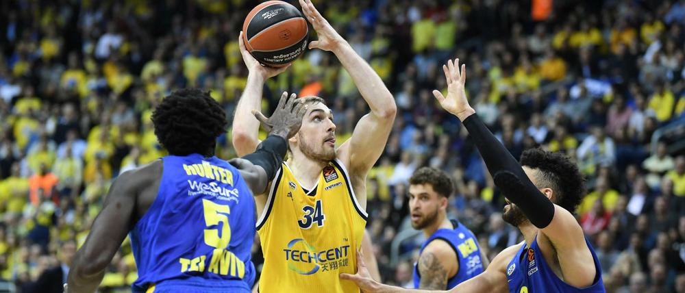 Wieder dabei: Tyler Cavanaugh (Mitte) zählt zu den Rückkehrern bei Alba Berlin.