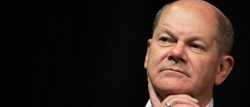Der Bundesfinanzminister Olaf Scholz (SPD).