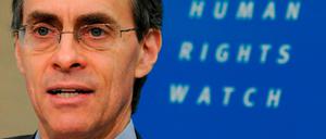 HRW-Chef Kenneth Roth. 