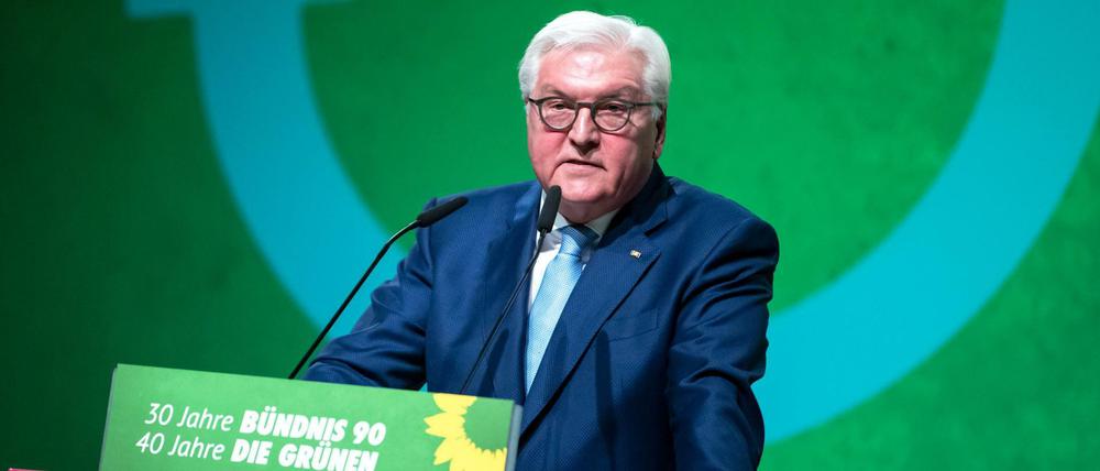 Bundespräsident Steinmeier bei der Jubiläumsfeier 30 Jahre Bündnis 90 und 40 Jahre Die Grünen