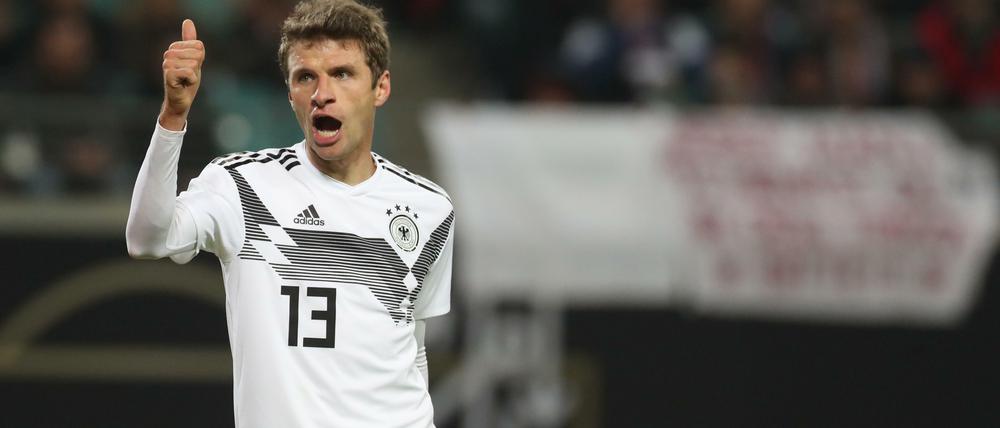 Bald zurück im DFB-Dress? Thomas Müller könnte mit zu Olympia fahren.