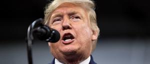 Donald Trump bei einer Wahlkampfveranstaltung in Milwaukee