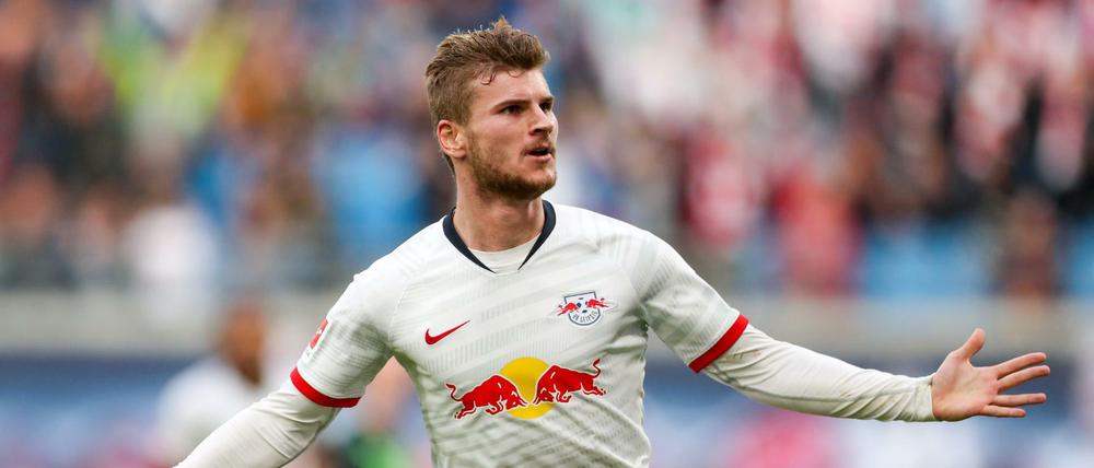 Timo Werner spielt für Leipzig die beste Saison seiner noch bisherigen Karriere.