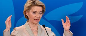 Die Kommissionschefin Ursula von der Leyen.