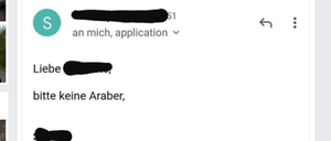 Der Facebook-Post der Mail.