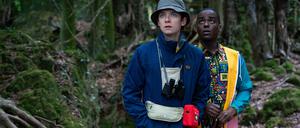 Otis Milburn (Asa Butterfield, links) und sein Freund Eric (Ncuti Gatwa) sind wieder in Sachen "Sex Education" unterwegs.