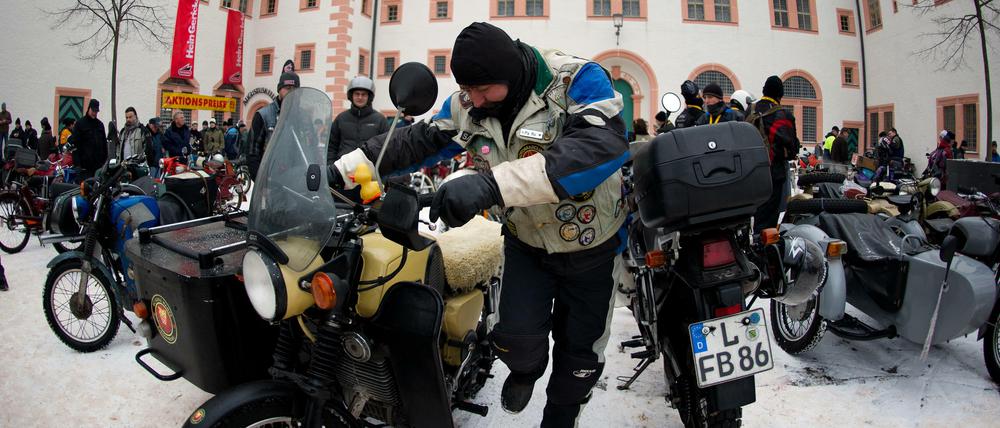 Biker-Treffen in Augustusburg (Archivbild von 2013)