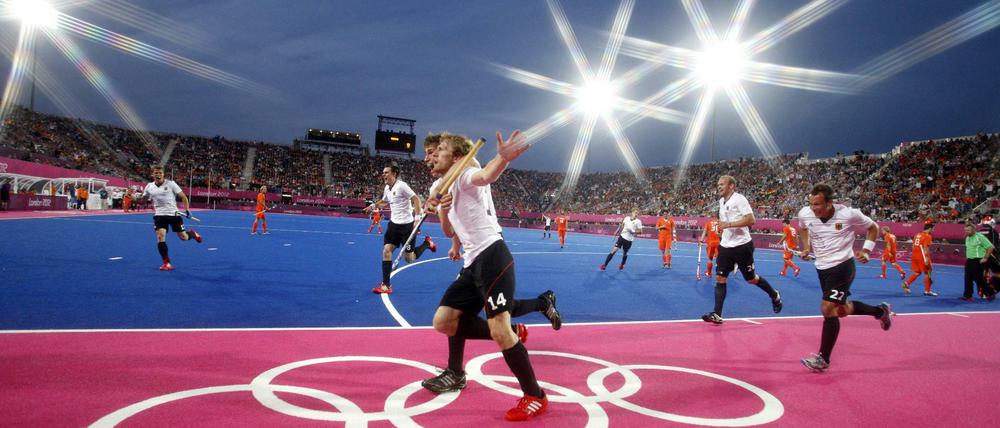 Sein Moment: Jan Philipp Rabente erzielte bei den Olympischen Spielen 2012 im Finale beide Treffer zum Gewinn der Goldmedaille.