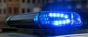 Polizei im Einsatz (Symbolbild).