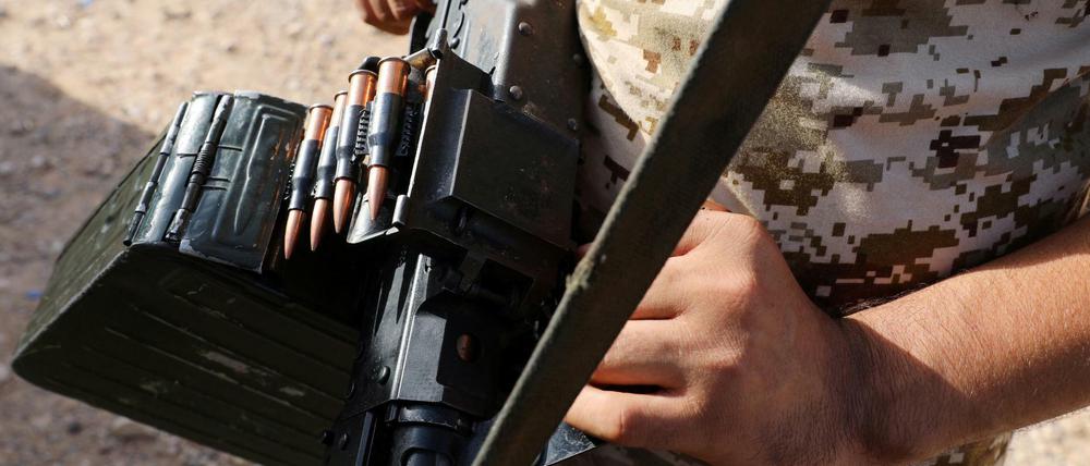 Kriegsgebiet Libyen. Dutzende Milizen bekämpfen sich dort.