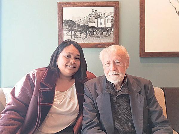 Klein und Sothy betreiben zusammen die Farm.