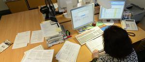 Das Bürgeramt im Rathaus Neukölln. Berlin hinkt in Sachen Digitalisierung hinterher.