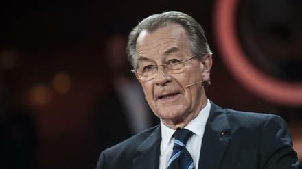 Der ehemalige SPD-Vorsitzende Franz Müntefering. 