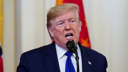 U.S. Präsident Donald Trump soll versucht haben, die EU zu erpressen.