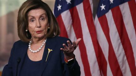Die führende Demokratin und Vorsitzende des Repräsentantenhauses, Nancy Pelosi.