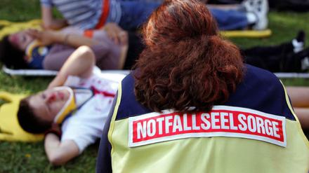 Die Notfallseelsorge kümmert sich um Menschen in Ausnahmesituationen.