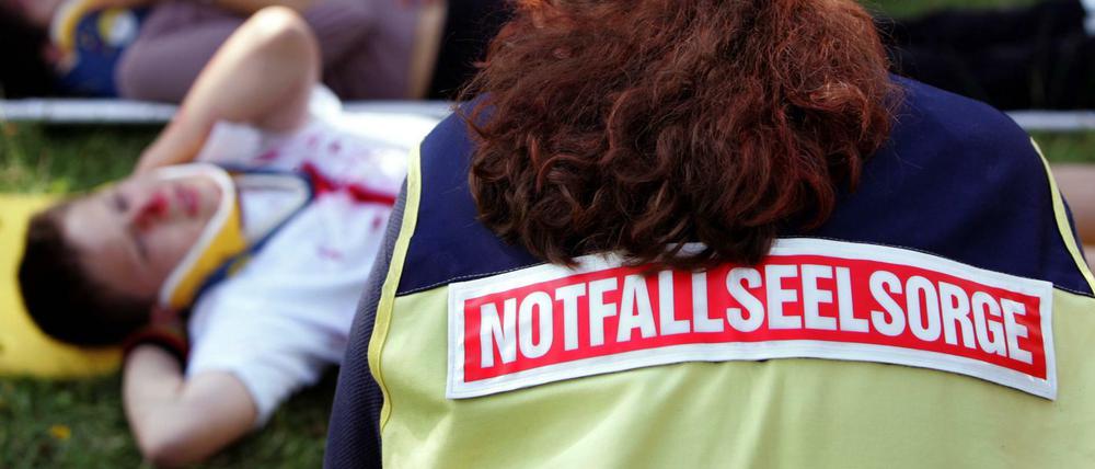 Die Notfallseelsorge kümmert sich um Menschen in Ausnahmesituationen.