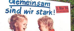 Geplatzte Fusion. 1996 sollten sich Berlin und Brandenburg vereinen. Die Hauptstädter waren dafür, die Märker waren dagegen – die Hochzeit wurde abgesagt.