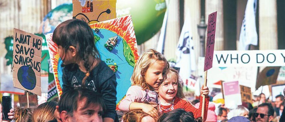 Gemeinsam etwas bewirken. Mittlerweile haben sich auch viele Eltern „Fridays for Future“ angeschlossen. Am 24. Januar findet die nächste Großdemo statt. 