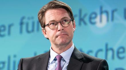 Noch mehr Ärger wegen der Pkw-Maut: Verkehrsminister Andreas Scheuer (CSU).