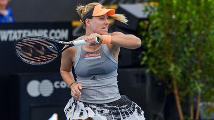 Volle Kraft voraus: Angelique Kerber trifft bei den Australian Open zunächst auf eine Qualifikantin.