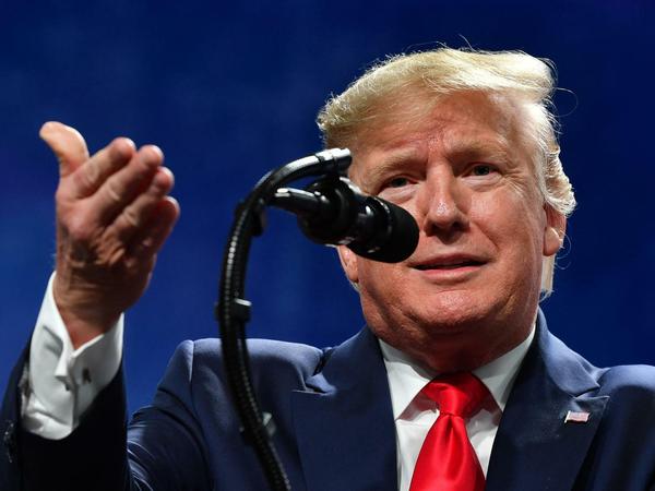 Verurteilt das Impeachment-Verfahren regelmäßig als „Hexenjagd“: US-Präsident Donald Trump.