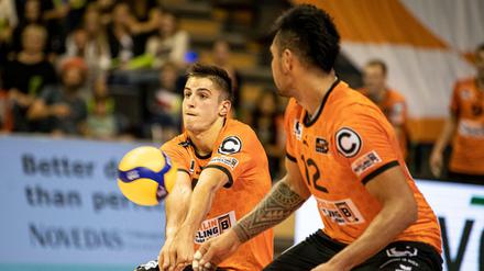 Die BR Volleys sind in der Liga das Maß aller Dinge.