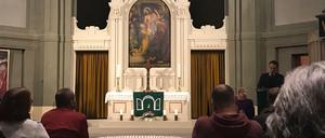 Rund 60 Menschen kamen in die Philip-Melanchthon-Kirche in der Kranoldstraße.