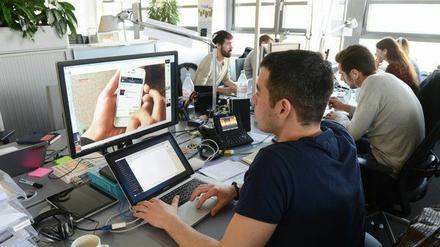 Besonders in der Informations- und Kommunikationstechnologien ist die Zahl der Betriebe gewachsen. 
