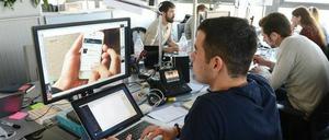 Besonders in der Informations- und Kommunikationstechnologien ist die Zahl der Betriebe gewachsen. 
