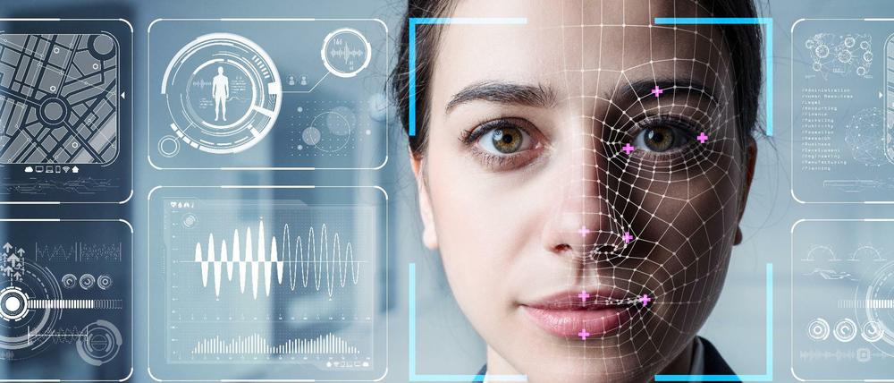 Programme zur Gesichtserkennung ermitteln biometrische Daten und gleichen sie mit ihnen zugänglichen Datensätzen ab. (Symbolbild)