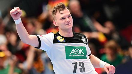 Strahlender Sieger. Timo Kastening zeigte gegen Weißrussland ein hervorragendes Spiel.