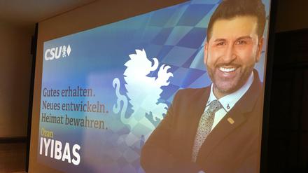 Der CSU-Bürgermeisterkandidat in Neufahrn Ozan Iyibas.